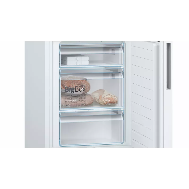 Bosch Serie 6 KGE36AWCA ψυγειοκαταψύκτης ελεύθερης τοποθέτησης 308 L λευκό