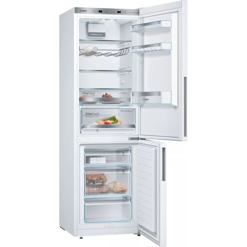 Bosch Serie 6 KGE36AWCA ψυγειοκαταψύκτης ελεύθερης τοποθέτησης 308 L λευκό
