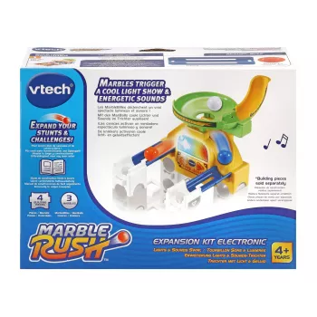 VTech Marble Rush - σετ επέκτασης ηλεκτρονικό - χωνί, 4 ετών, ήχος, AA, πλαστικό, πολύχρωμο