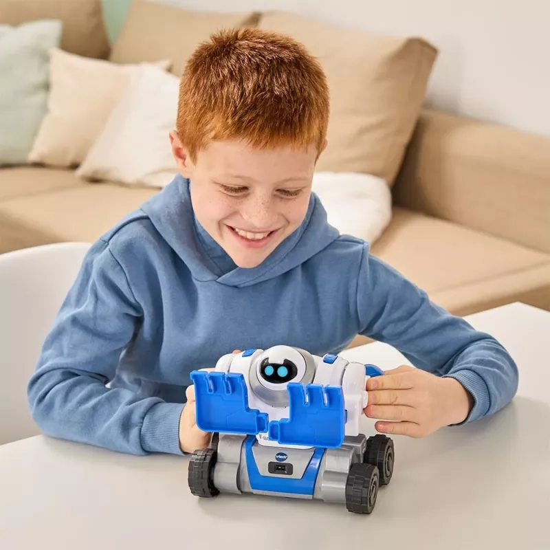 VTech V-Bot, αγόρι/κορίτσι, 5 έτη, με ήχο VTech V-Bot. Τύπος μπαταρίας: AA. Χρώμα προϊόντος: μαύρο, μπλε, λευκό