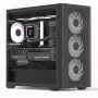 Mini Tower PC Aerocool D301A Μαύρο Ξύλο ATX τροφοδοτικό