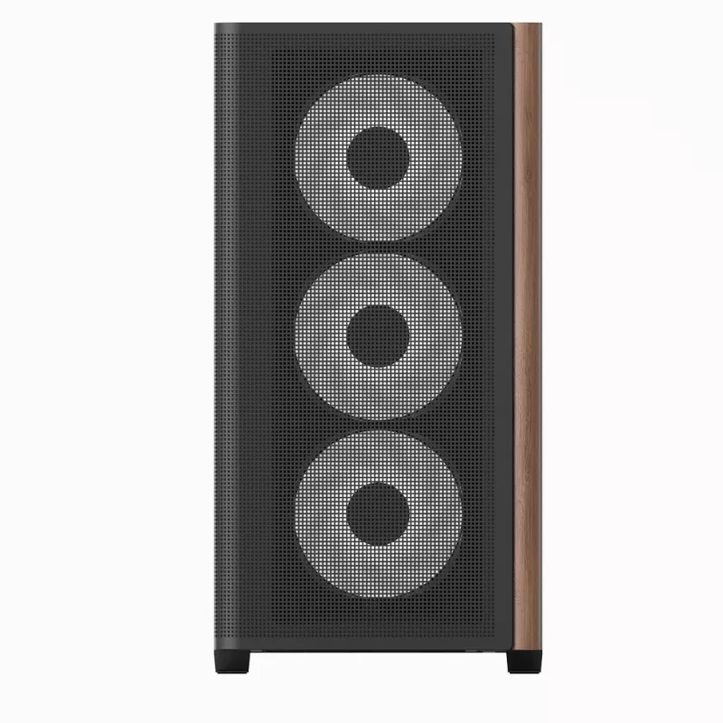 Mini Tower PC Aerocool D301A Μαύρο Ξύλο ATX τροφοδοτικό