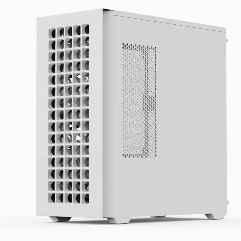 Aerocool D502A Midi Tower Λευκό