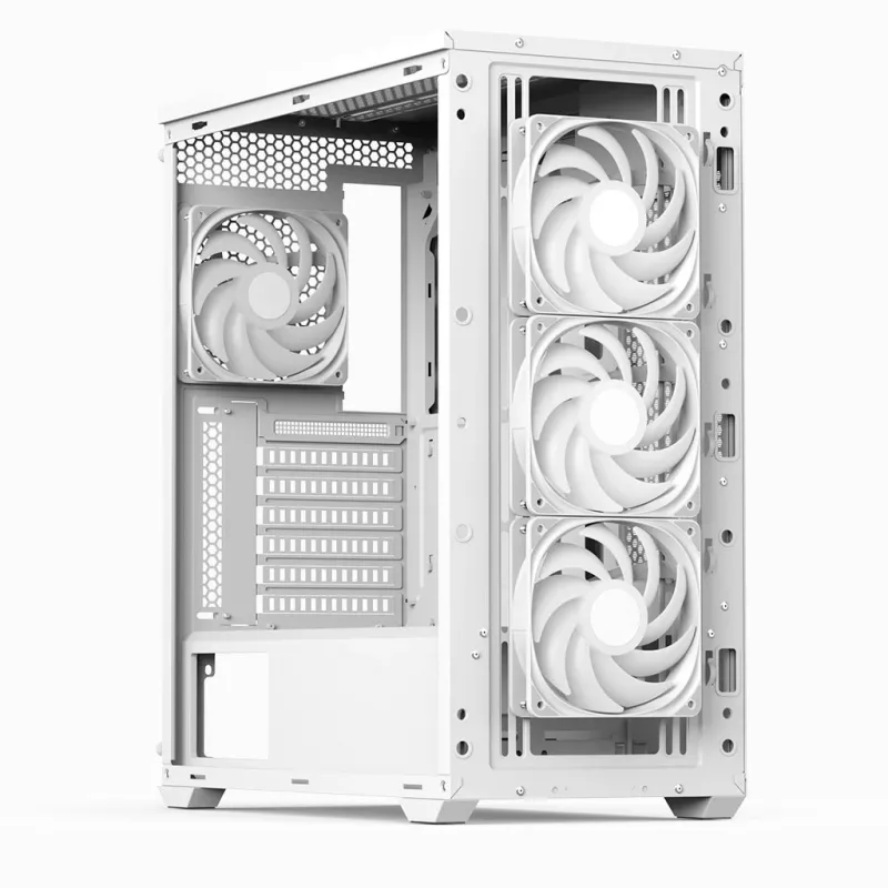 Aerocool D502A Midi Tower Λευκό