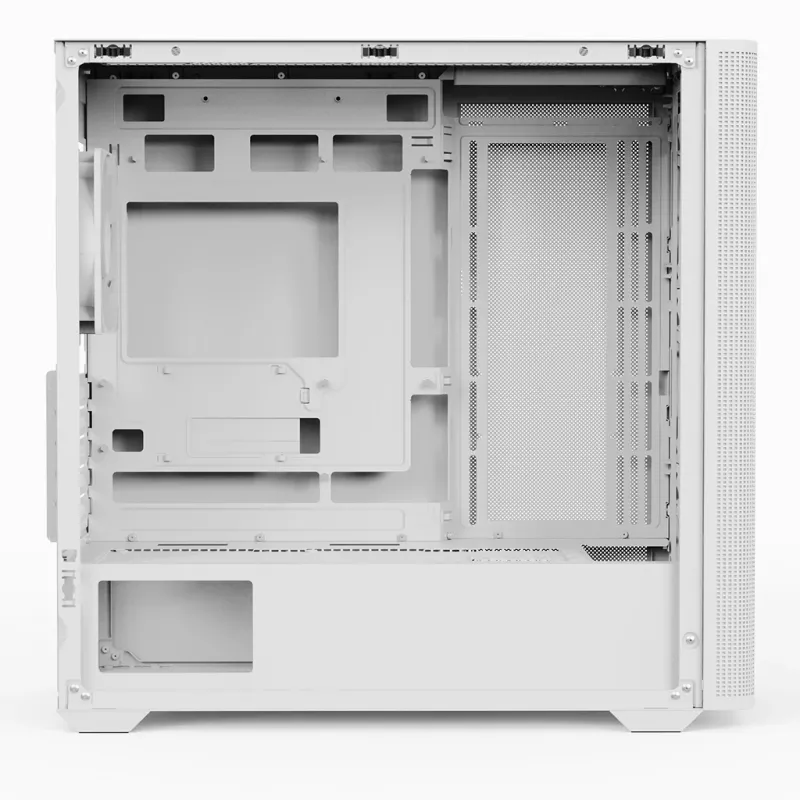 Aerocool D301A Mini Tower Λευκό, Ξύλο