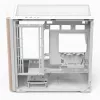 Aerocool D301A Mini Tower Λευκό, Ξύλο