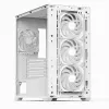 Aerocool D301A Mini Tower Λευκό, Ξύλο