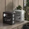 Aerocool D301A Mini Tower Λευκό, Ξύλο