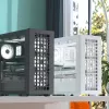 Aerocool D502A Midi Tower Μαύρο