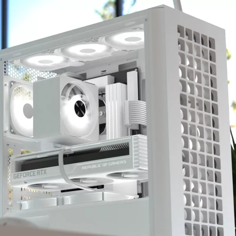 Aerocool D502A Midi Tower Μαύρο