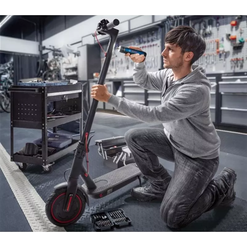 Επαναφορτιζόμενο κατσαβίδι Bosch GO 3 Professional 06019H2201, 3,6 V, 360 σ.α.λ., 1/4 ιντσών, σε μίνι βαλιτσάκι, μπλε/μαύρο