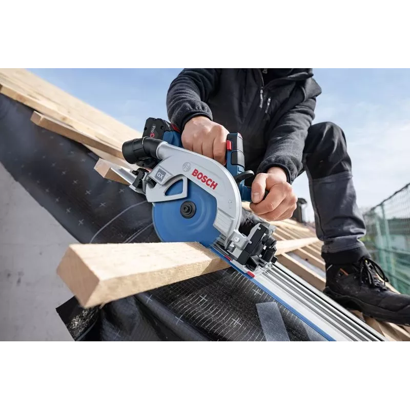 Bosch GKS 18V-57-2 GX 16,5 cm μαύρο, μπλε 5000 U/min