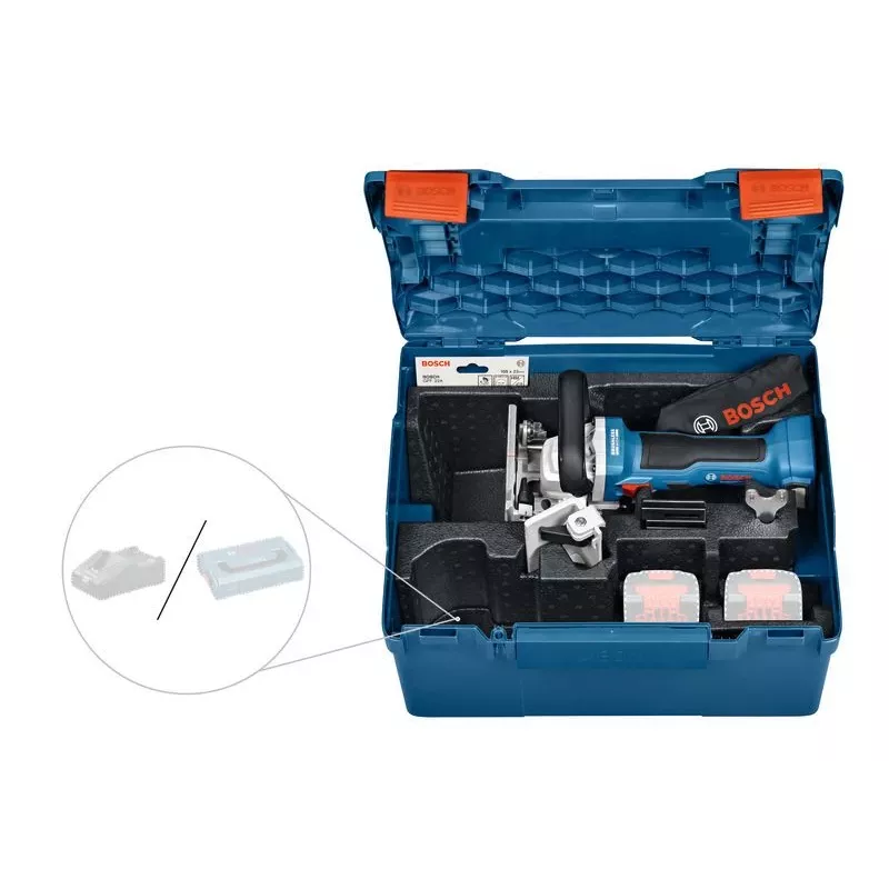 Bosch GFF 18V-22 Professional γωνιακός τροχός 11000 U/min μαύρο, μπλε