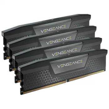 CORSAIR μνήμη 64 GB - DDR5 (4x16 GB) DRAM 6400 MT/s CL32 κιτ μνήμης - μαύρο Vengeance