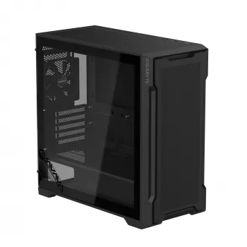 GIGABYTE C102 GLASS Midi Tower Μαύρο