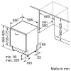 Bosch Serie 4 SBV4EAX28E πλυντήριο πιάτων πλήρως ενσωματωμένο 13 σερβίτσια