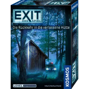 Kosmos EXIT - Die Rückkehr in die verlassene Hütte επιτραπέζιο παιχνίδι απόδρασης, 1-4 παίκτες, 12+ ετών, οικογενειακό παιχνίδι