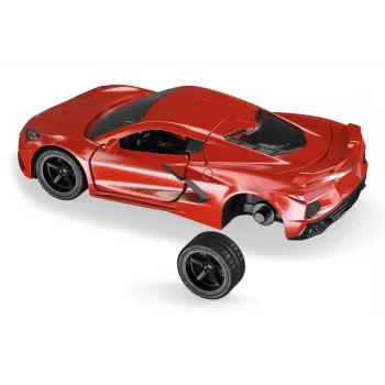 Siku Chevrolet Corvette Stingray Μοντέλο Σπορ Αυτοκινήτου Έτοιμο Συναρμολογημένο 1:50