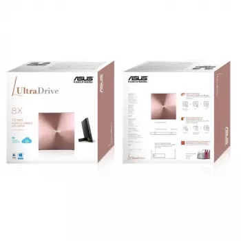 ASUS SDRW-08U5S-U Οπτικός Δίσκος DVD Super Multi DL Ροζ