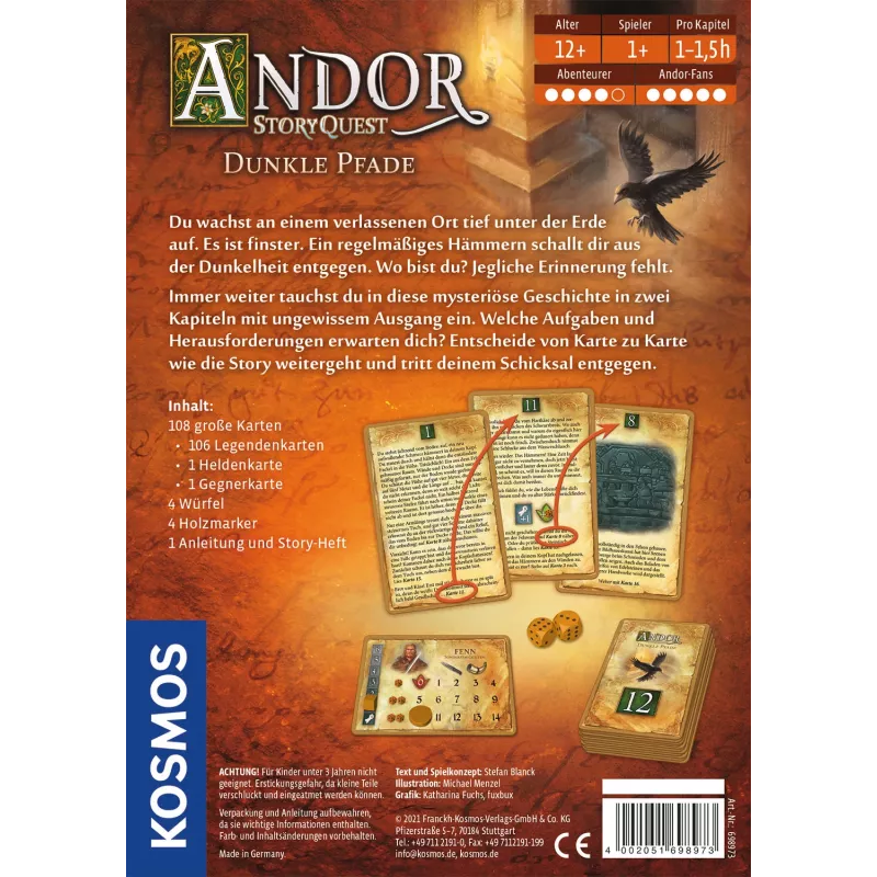 Kosmos Andor StoryQuest Επιτραπέζιο παιχνίδι οικογενειακό