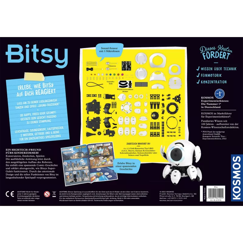 Kosmos Bitsy παιχνίδι κατασκευών