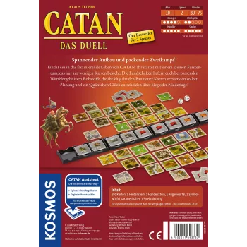 Kosmos CATAN - Das Duell παιχνίδι με κάρτες, 2 παίκτες, 10+ ετών