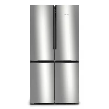 Siemens iQ300 KF96NVPEA ψυγείο side-by-side French Door, 605 l (405 l + 200 l), ασημί