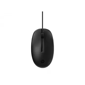 HP 128 Laser Ενσύρματο ποντίκι, αμφίχειρο, Laser, USB Type-A, 1200 DPI, Μαύρο