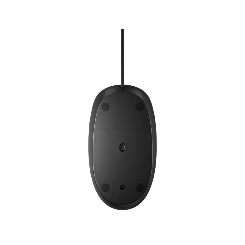 HP 128 Laser Ενσύρματο ποντίκι, αμφίχειρο, Laser, USB Type-A, 1200 DPI, Μαύρο