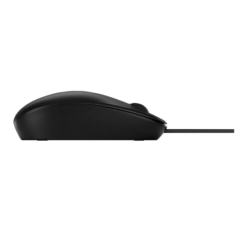 HP 128 Laser Ενσύρματο ποντίκι, αμφίχειρο, Laser, USB Type-A, 1200 DPI, Μαύρο