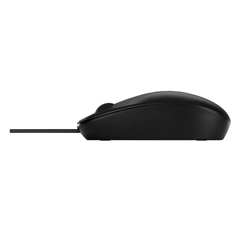 HP 128 Laser Ενσύρματο ποντίκι, αμφίχειρο, Laser, USB Type-A, 1200 DPI, Μαύρο