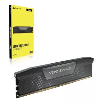 CORSAIR Μνήμη 32 GB (2x 16 GB) DDR5 DRAM 6000 MT/s CL38 Κιτ μνήμης Vengeance Μαύρο
