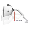 ERGOTRON HX Βραχίονας οθόνης γραφείου με VHD-Pivot – λευκό