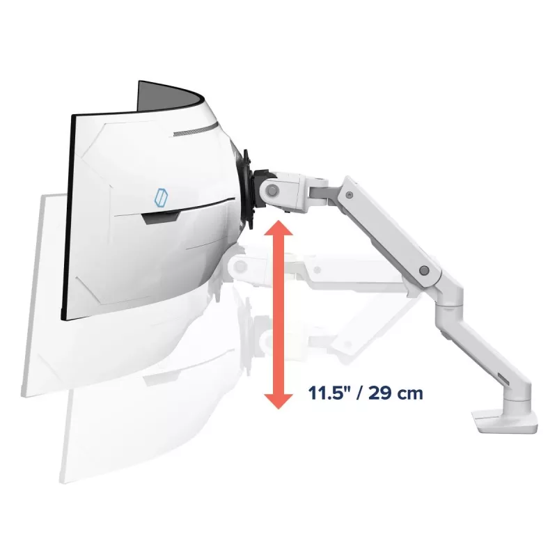 ERGOTRON HX Βραχίονας οθόνης γραφείου με VHD-Pivot – λευκό