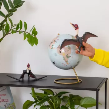 Toy Schleich Quetzalcoatlus 15028 μαύρο καφέ λευκό για παιδιά από 4 ετών