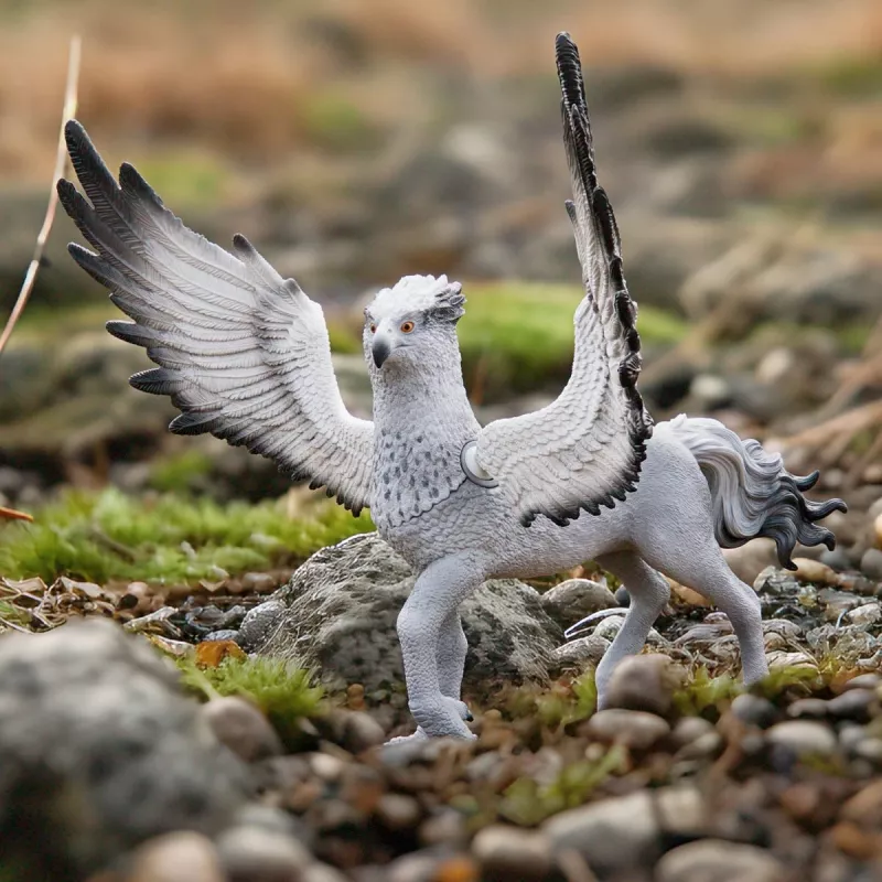 Φιγούρα Schleich Harry Potter Buckbeak μαύρο λευκό 13988
