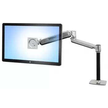 ERGOTRON Lx Hd βάση οθόνης για γραφείο καθιστή-όρθια βραχίονας LCD (γυαλισμένο αλουμίνιο)