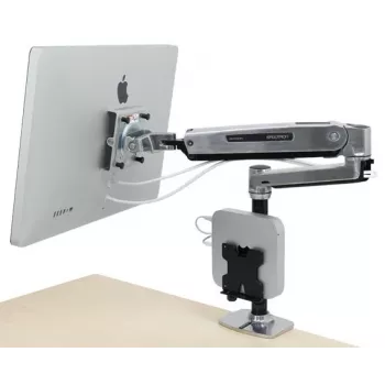 ERGOTRON Lx Hd βάση οθόνης για γραφείο καθιστή-όρθια βραχίονας LCD (γυαλισμένο αλουμίνιο)
