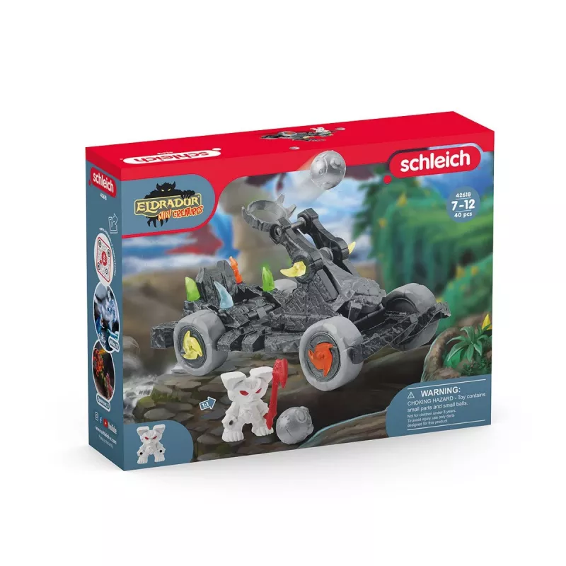 schleich ELDRADOR CREATURES Καταπέλτης με Mini-πλάσμα, Τέρας και Δράκος, Ρομπότ / Mini-πλάσματα, 7 ετών, Πολύχρωμο, Πλαστικό