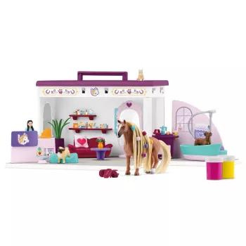 schleich HORSE CLUB Sofia’s Beauties Pet Salon, Σαλόνι & Spa, Pet Salon, 3 ετών, Πολύχρωμο, Πλαστικό