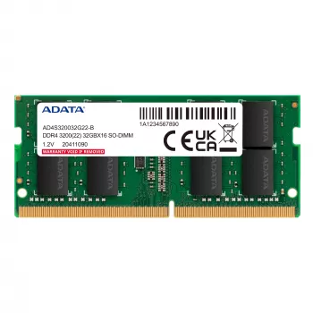 SO-DIMM 16 GB DDR4-3200 (2x 8 GB) Dual-Kit, μνήμη RAM πράσινο, AD4S32008G22-DTGN, Premier
