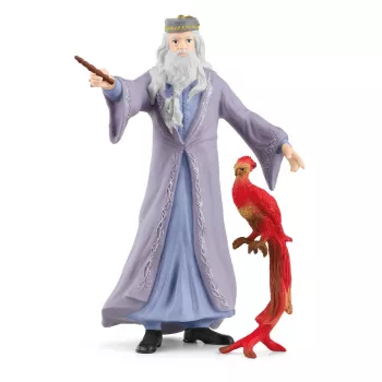 schleich Albus Dumbledore & Fawkes, 6 έτη, Harry Potter™, πολύχρωμο, πλαστικό