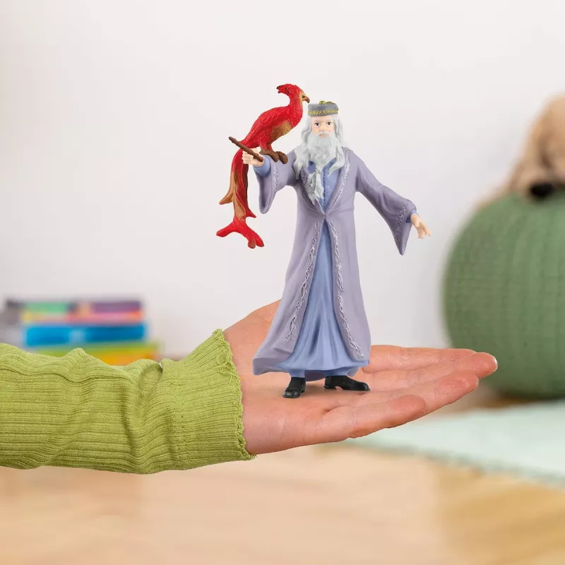 schleich Albus Dumbledore & Fawkes, 6 έτη, Harry Potter™, πολύχρωμο, πλαστικό