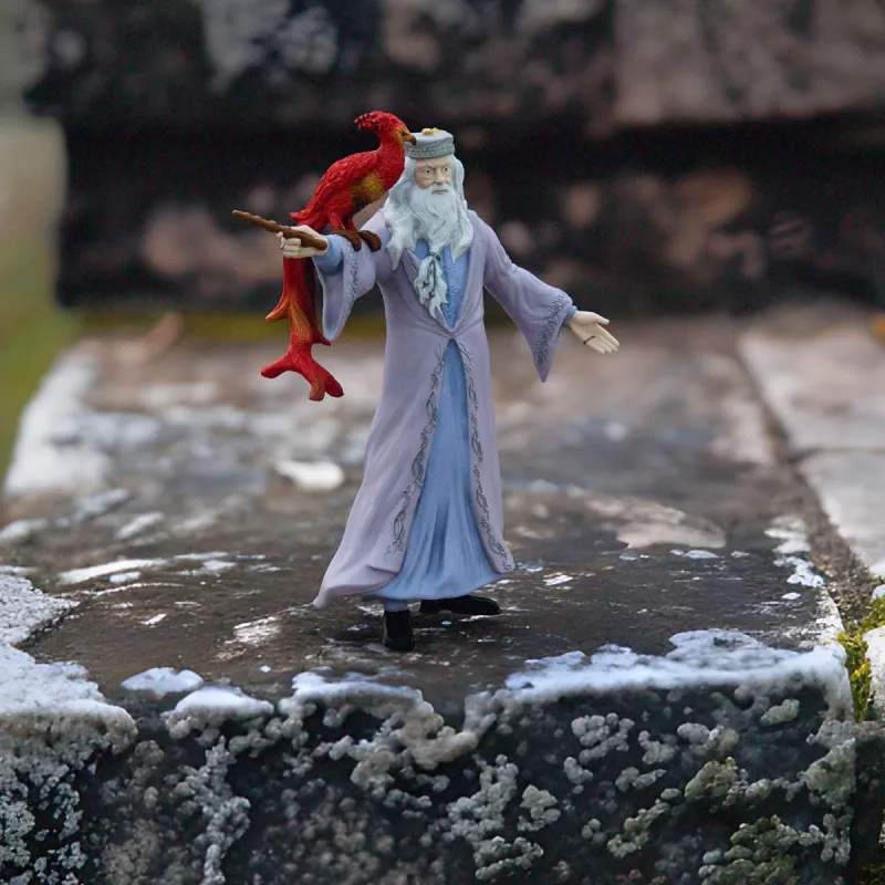 schleich Albus Dumbledore & Fawkes, 6 έτη, Harry Potter™, πολύχρωμο, πλαστικό