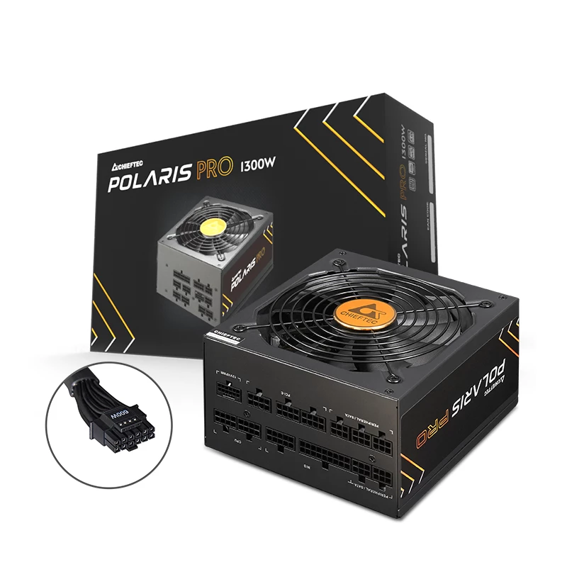 Chieftec Polaris PRO 1300W Τροφοδοτικό 20+4-Pin ATX ATX Μαύρο