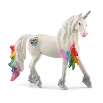 schleich BAYALA Regenbogenliebe Einhorn-Hengst, 5 έτη, Μονόκερος / Πήγασος, Μονόκεροι & Νεράιδες, Πολύχρωμο, Πλαστικό