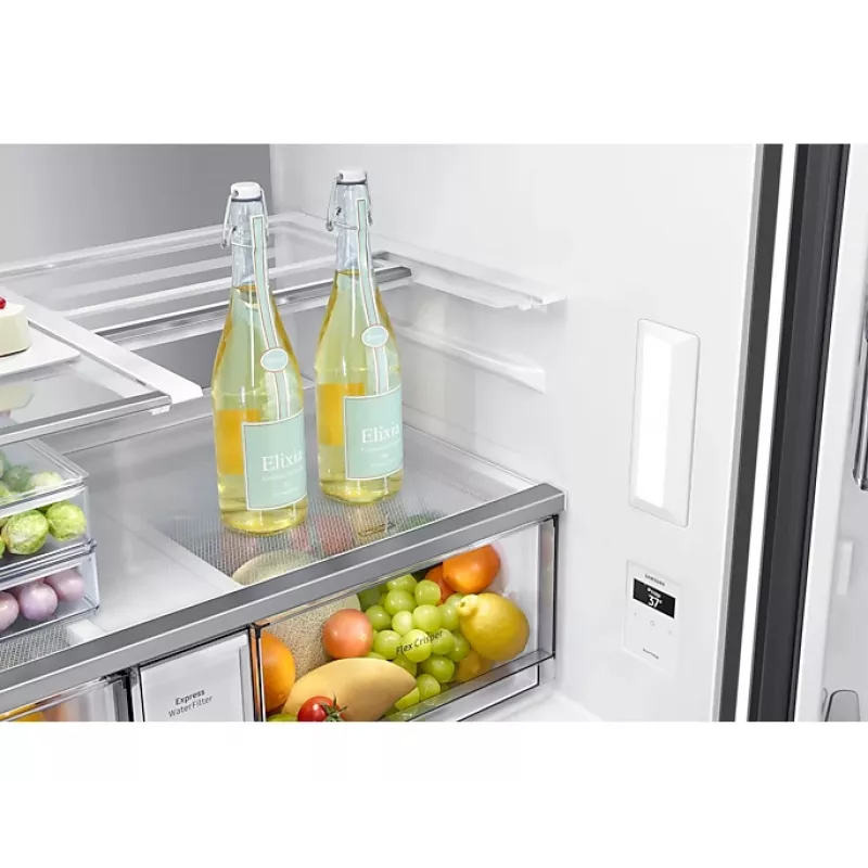 Samsung RF65A96768A ψυγείο side-by-side ελεύθερης τοποθέτησης 647 L λευκό