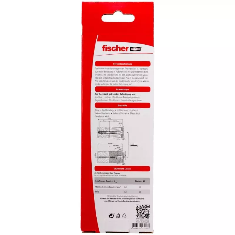 Σετ βιδών και ούπα Fischer 512173