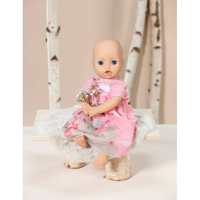 Baby Annabell Φόρεμα ροζ 43cm Φόρεμα κούκλας