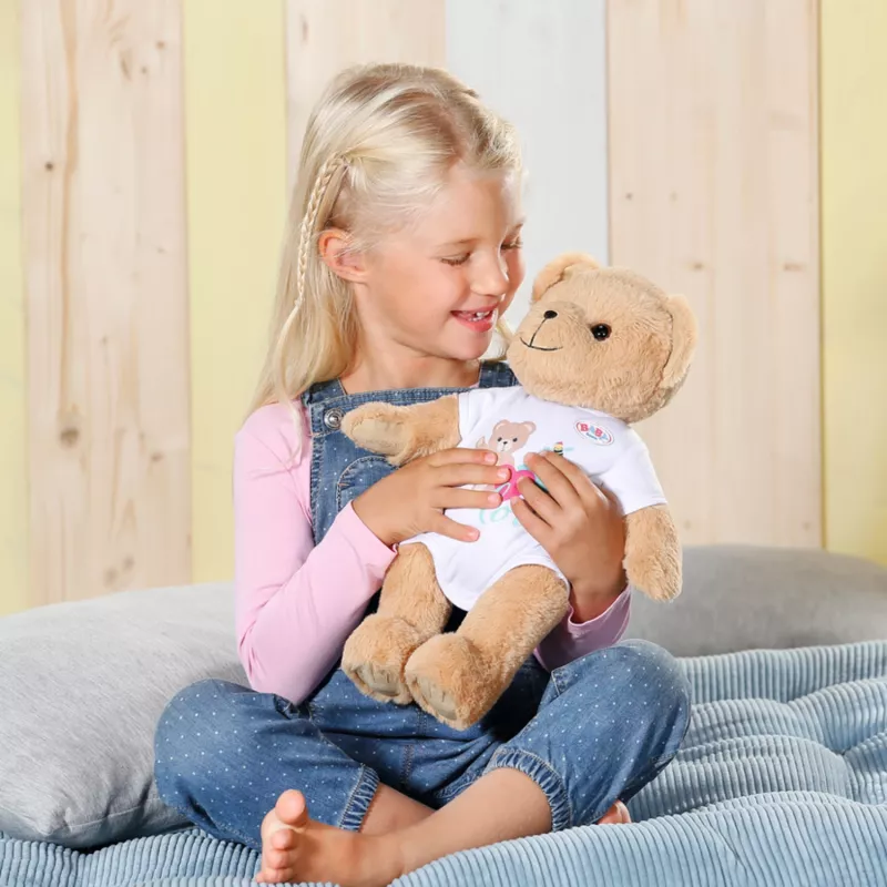 Αρκουδάκι παιχνίδι BABY born αρκούδα λευκό 0 έως 12 ετών